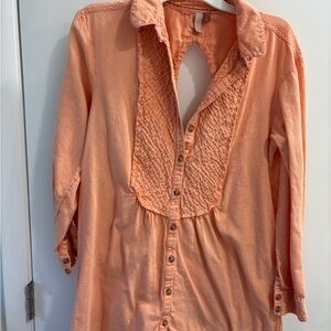 PILCRO Peach Beach Cover Up